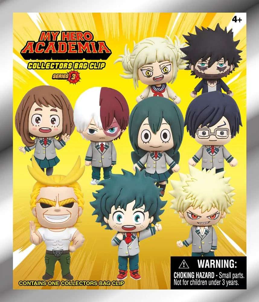 My Hero Academia - 3D PVC Bag Clip Serie 3