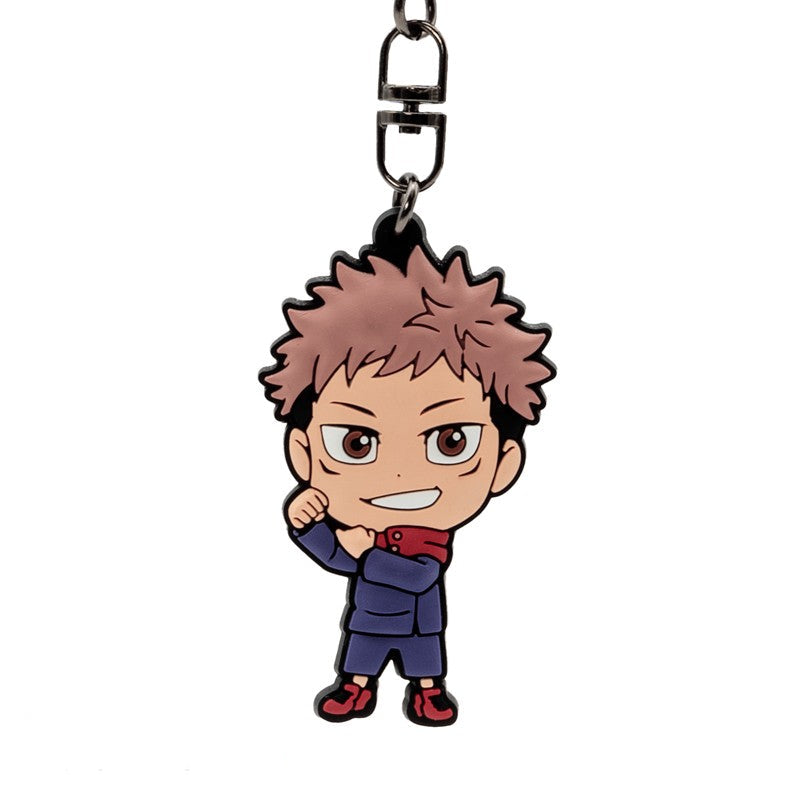 Jujutsu Kaisen – Yuji Itadori PVC-nøglering – 4,5 × 6 cm