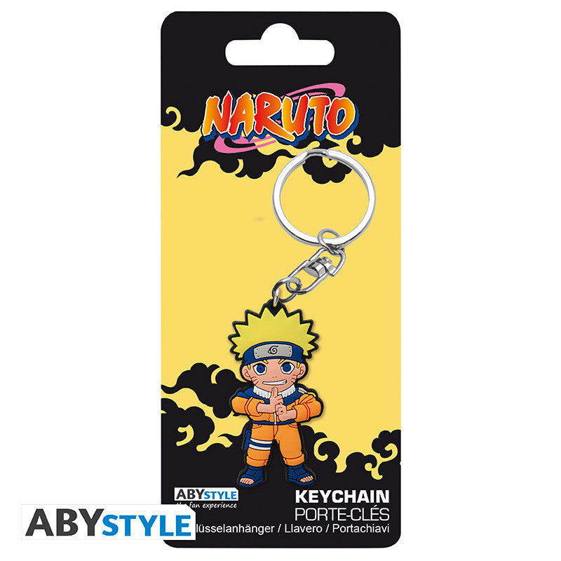 Naruto Shippuden - Naruto PVC-nøglering - 3 × 6 cm