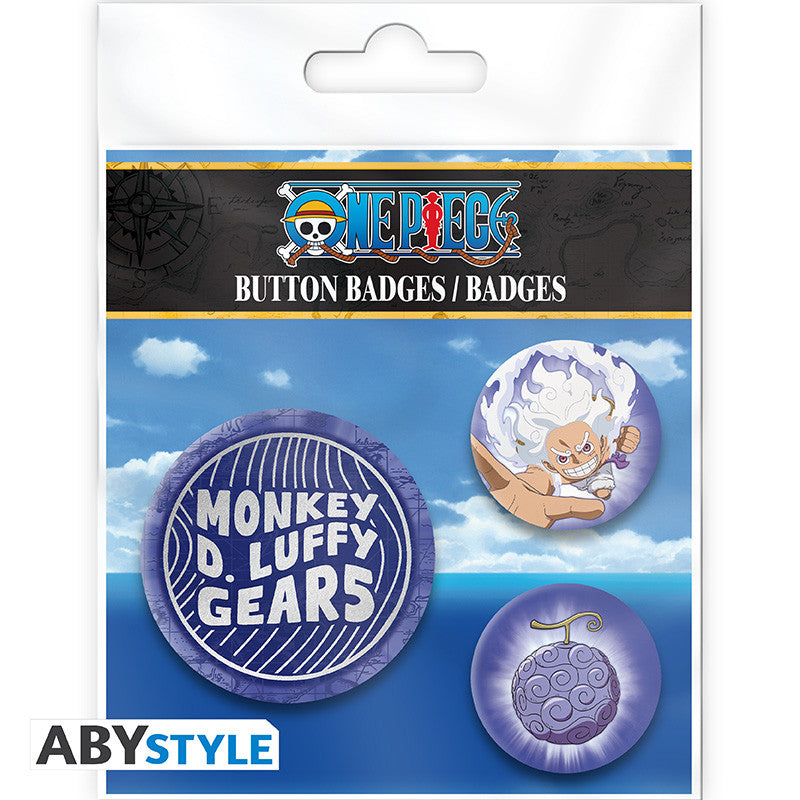 One Piece - Luffy Gear 5th badges
