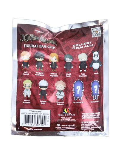 Jujutsu Kaisen - 3D PVC Bag Clip Serie 1