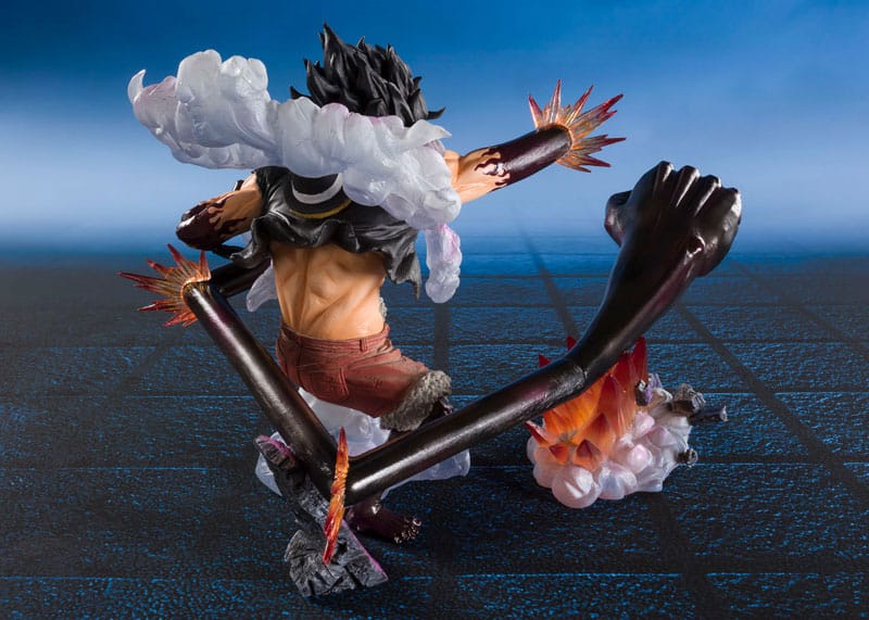 One Piece Figuarts ZERO Extra Battle - PVC Figur - Monkey D. Luffy Gear 4 Snake Man King Cobra - 21 cm