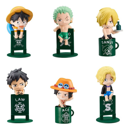 One Piece Ochatomo Series Trading Figure Pirates´ Vacance - 4 cm - Mystery Box