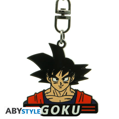 Dragon Ball - Goku metalnøglering - 4 × 4 cm