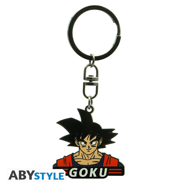 Dragon Ball - Goku metalnøglering - 4 × 4 cm