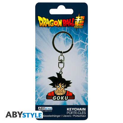 Dragon Ball - Goku metalnøglering - 4 × 4 cm