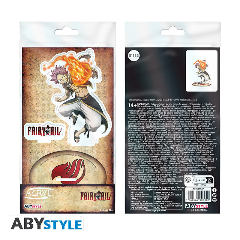 Fairy Tail - Natsu Dragneel akrylfigur - ca. 10 cm