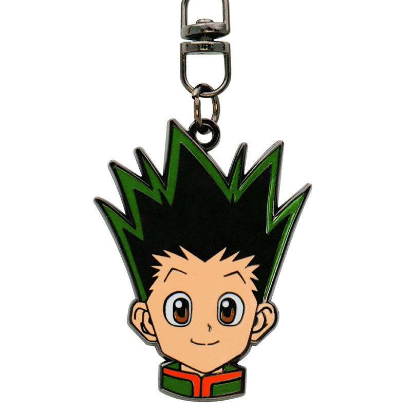 Hunter X Hunter - Gon's hoved metalnøglering - 3,4 × 4,3 cm