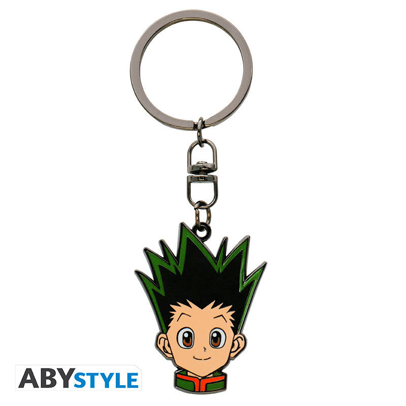Hunter X Hunter - Gon's hoved metalnøglering - 3,4 × 4,3 cm
