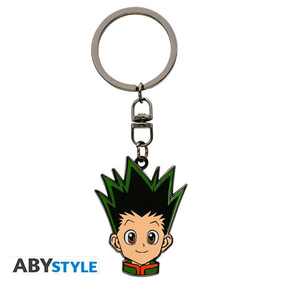 Hunter X Hunter - Gon's hoved metalnøglering - 3,4 × 4,3 cm