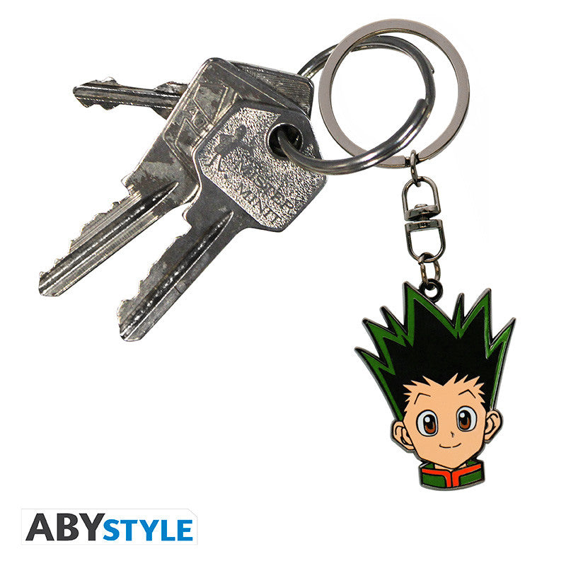 Hunter X Hunter - Gon's hoved metalnøglering - 3,4 × 4,3 cm
