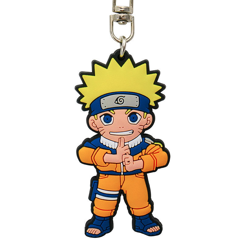 Naruto Shippuden - Naruto PVC-nøglering - 3 × 6 cm