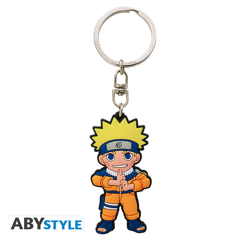 Naruto Shippuden - Naruto PVC-nøglering - 3 × 6 cm