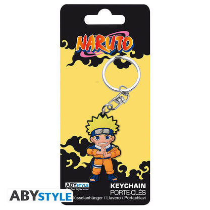 Naruto Shippuden - Naruto PVC-nøglering - 3 × 6 cm