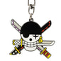 One Piece - Zoro metalnøglering - 4,8 cm