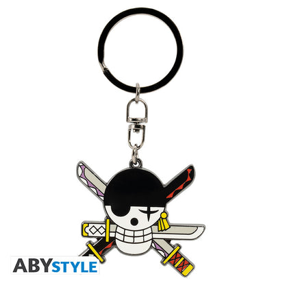 One Piece - Zoro metalnøglering - 4,8 cm