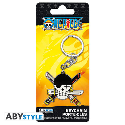 One Piece - Zoro metalnøglering - 4,8 cm