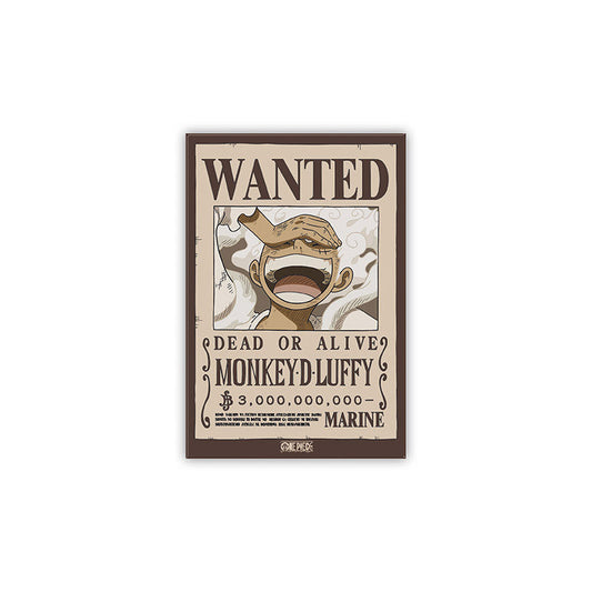 One Piece - Wanted Luffy magnet