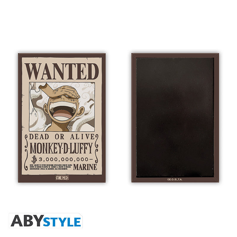 One Piece - Wanted Luffy magnet