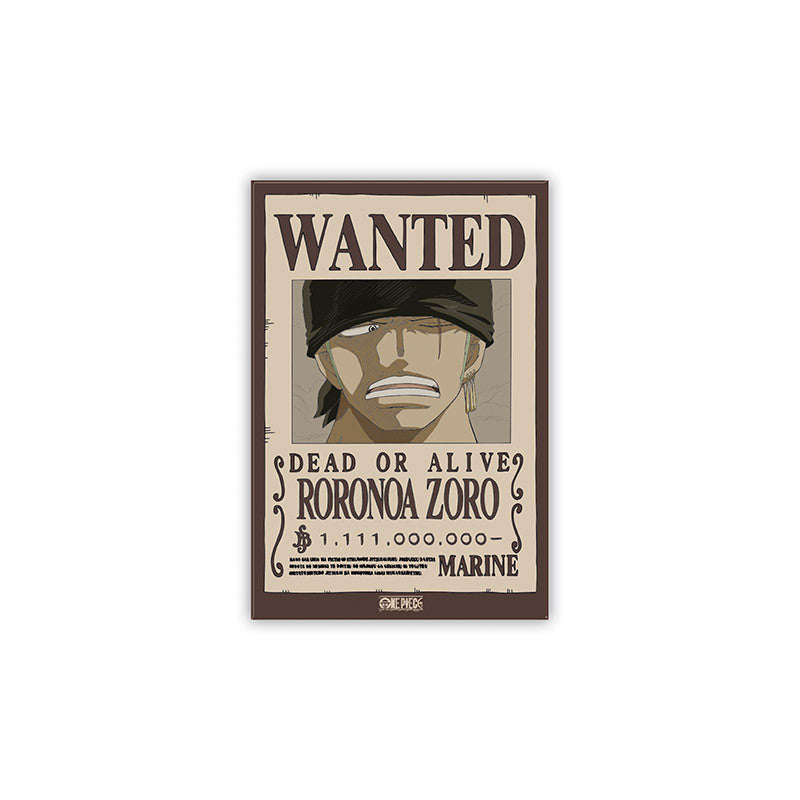 One Piece - Wanted Zoro magnet