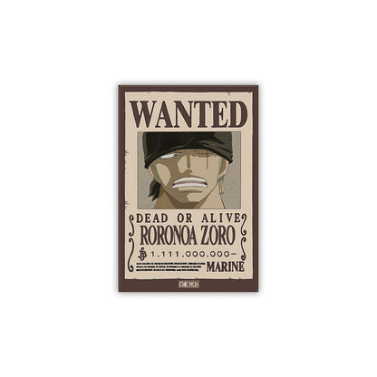 One Piece - Wanted Zoro magnet