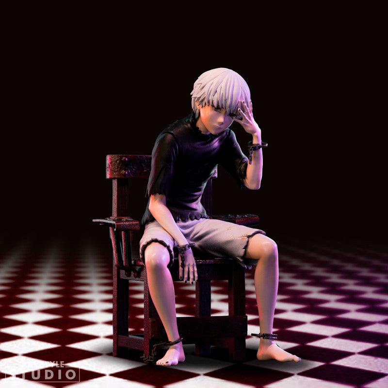 Tokyo Ghoul - Ken Kaneki Torture Chair SFC Figur (ABYstyle Studio - 12 cm)